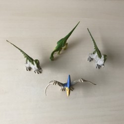Jurresic Park : 4 dino’s