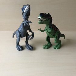 2 verschillende dino’s