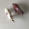 2 paarden.