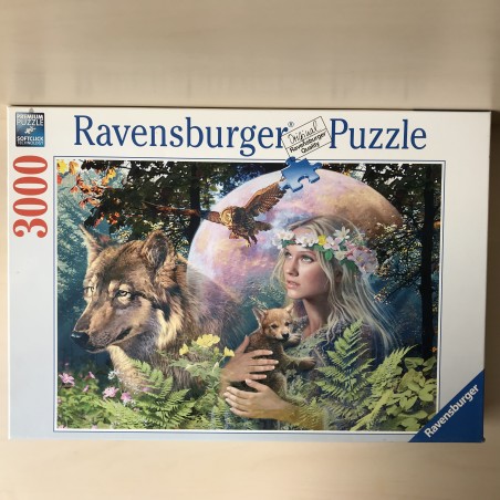 -2 stukjes. Wolven in de maneschijn: 3000 stukjes.