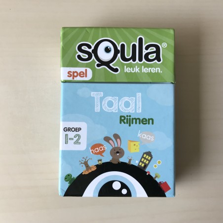 Squla leuk leren: Taal rijmen groep 1-2
