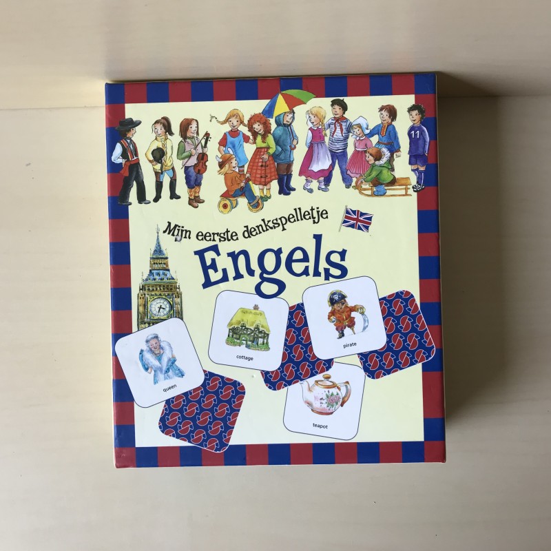 Mijn eerste denkspelletje : Engels Memory