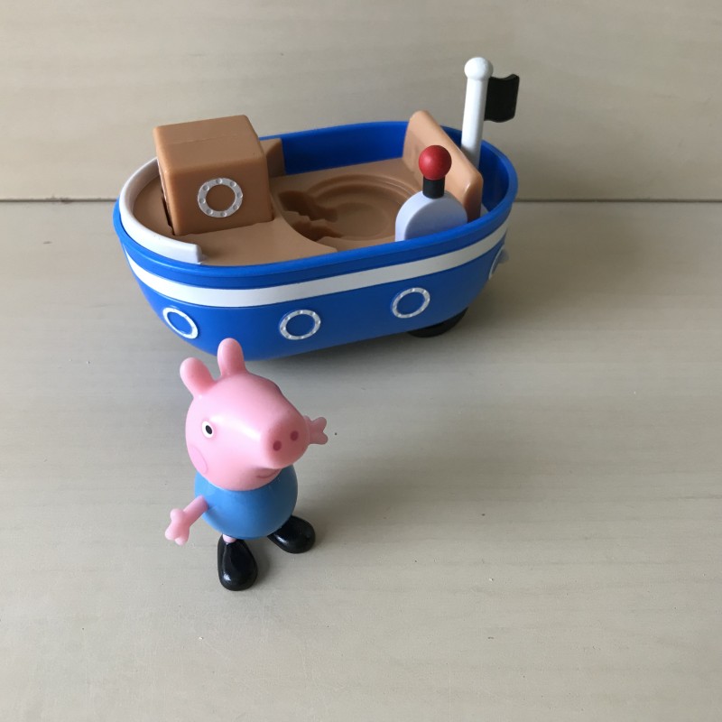 Peppa Pig: kleine blauwe boot.