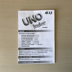 Uno : Junior. Zonder verpakking.