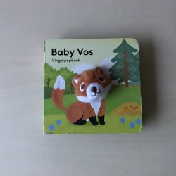 Baby vosje. Vingerpopboekje.