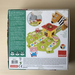 Drie kleine biggetjes bordspel