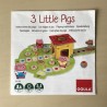 Drie kleine biggetjes bordspel