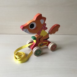 Djeco : Trekfiguur Scouic Vos.