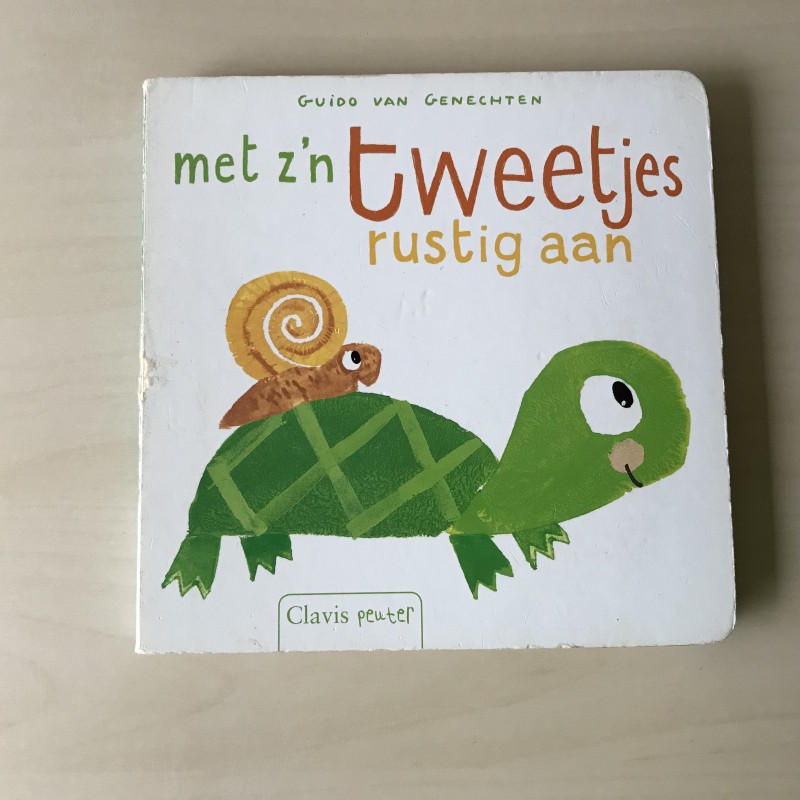 Guido van Genechten : met z’n tweetjes rustig aan.