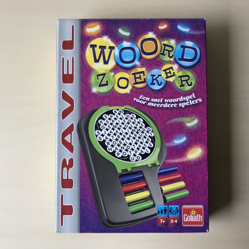 Woordzoeker ! Woord Zoeker!  : Reisspel / Reisversie.