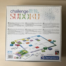 Challenge Sudoku. Het bordspel