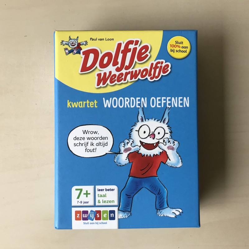 Dolfje Weerwolfje : Kwartetspel woorden oefenen.
