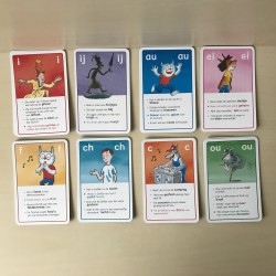 Dolfje Weerwolfje : Kwartetspel woorden oefenen.