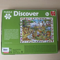 Discover puzzel. Ongebruikt. Zoek en vind. Jungle. 70 stukken