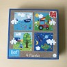Lief : puzzel 4, 6, 9, 12 stukjes