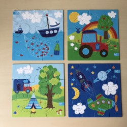 Lief : puzzel 4, 6, 9, 12 stukjes