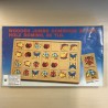 Domino : Dieren. Houten versie.