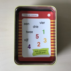 Mijn eerste doos met leuke leerkaarten: Tellen en rekenen