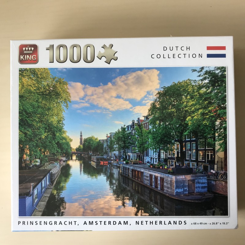 Dutch Collection. Nieuw. Prinsengracht Amsterdam. 1000 stukjes