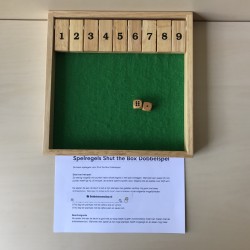 Shut The Box. Spel helpt bij verbeteren rekenvaardigheid