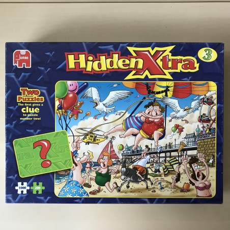 Hiddenxtra 1000 stukjes + 200 stukjes.