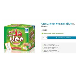 Geen Ja Geen Nee. Nieuw. Reisspel. Reisversie.