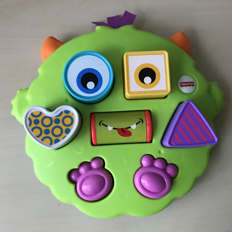 Fisher Price : Vormenstoof. Monster