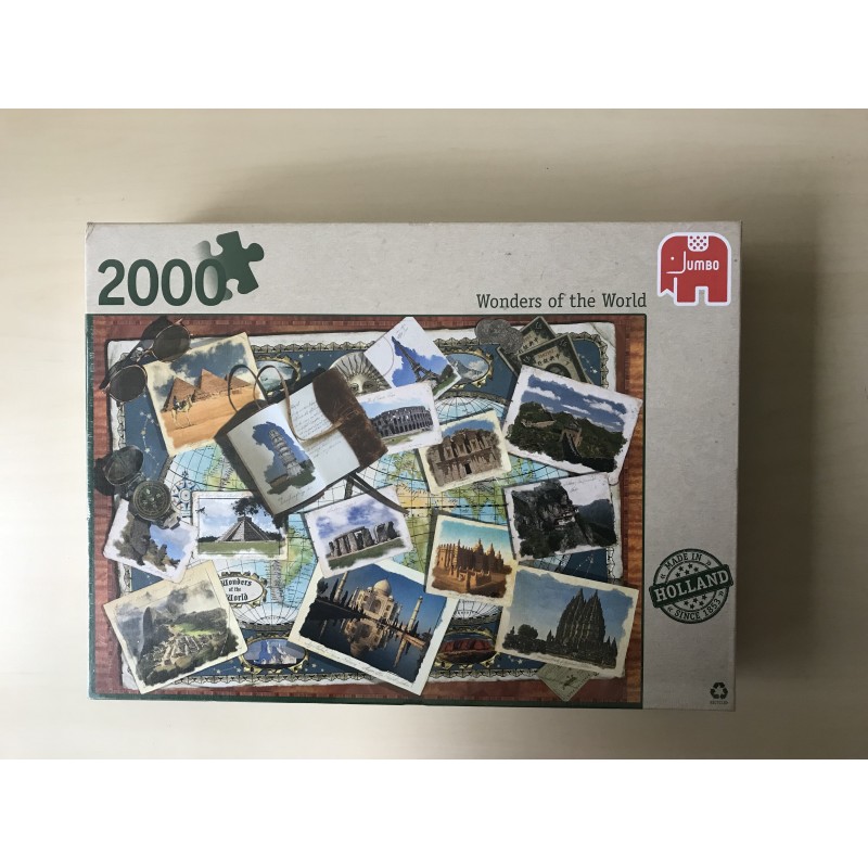 Wonders of the world : Nieuw. 2000 stukjes.