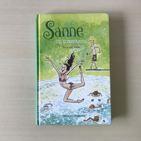 Sanne op zomerkamp