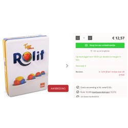 Rolit Travel : Reisspel reisversie in blik.