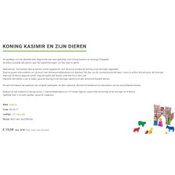 Selecta : Koning Kasimir en zijn dieren