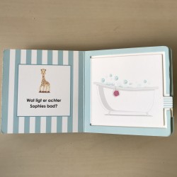 Sophie de giraf: Eerste woordjes. Flapjes.