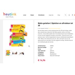 Malle getallen : Optellen en aftrekken tot 20