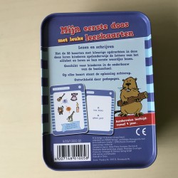 Mijn eerste doos met leuke leerkaarten: Ongebruikt. Lezen en schrijven