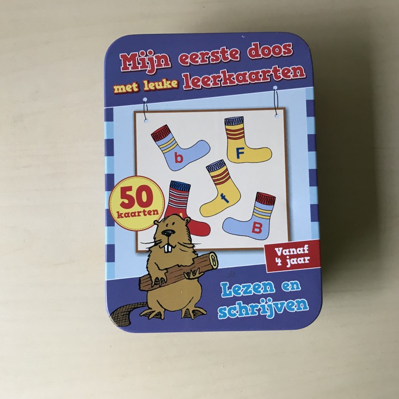Mijn eerste doos met leuke leerkaarten: Ongebruikt. Lezen en schrijven
