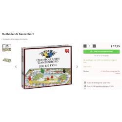 Oudhollands Ganzenbord.