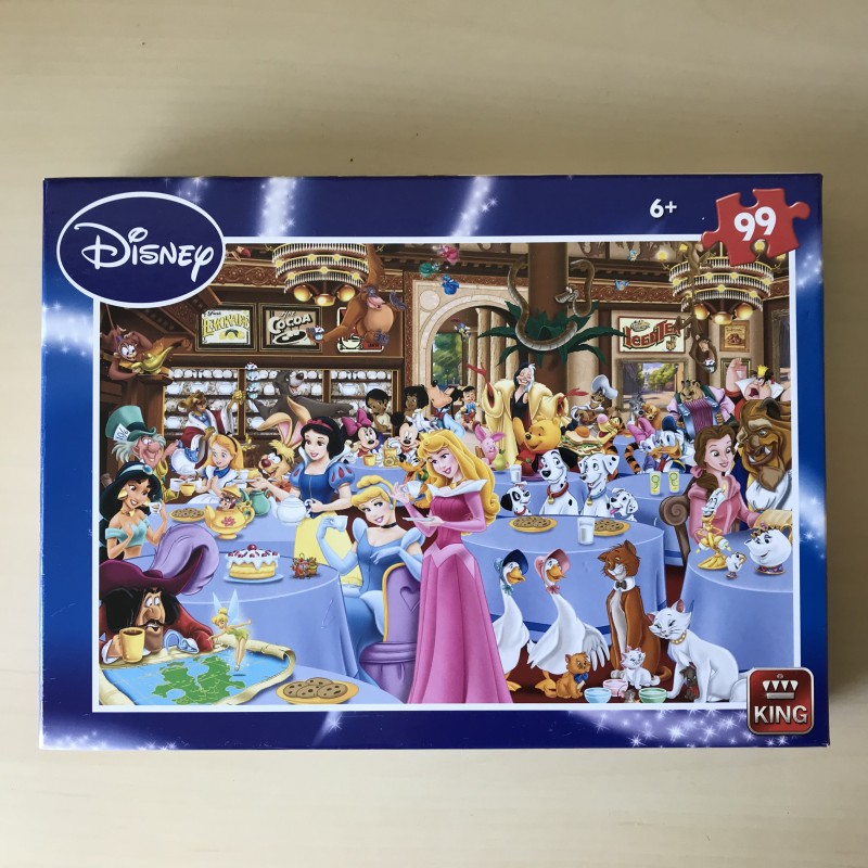 Disney : Nieuw. Prinsessen 99 stukjes