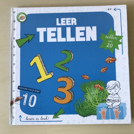 Leren is leuk! Leer tellen.