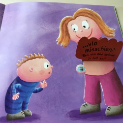Wat zit er in je buik, mama?