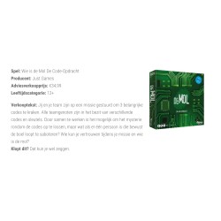 De Mol (de code-opdracht) : Ongebruikt.