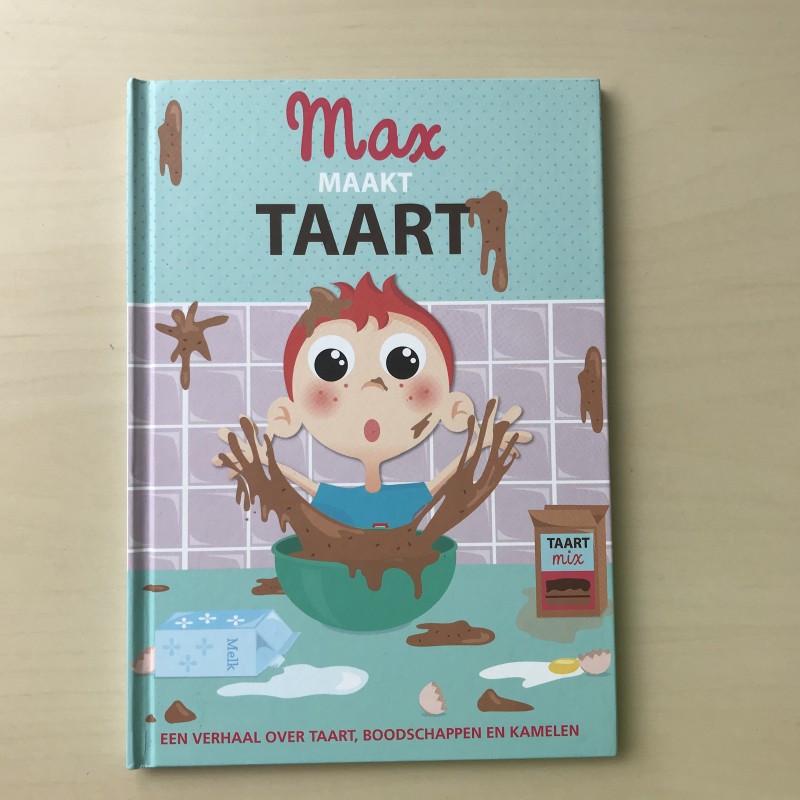 Max maakt taart