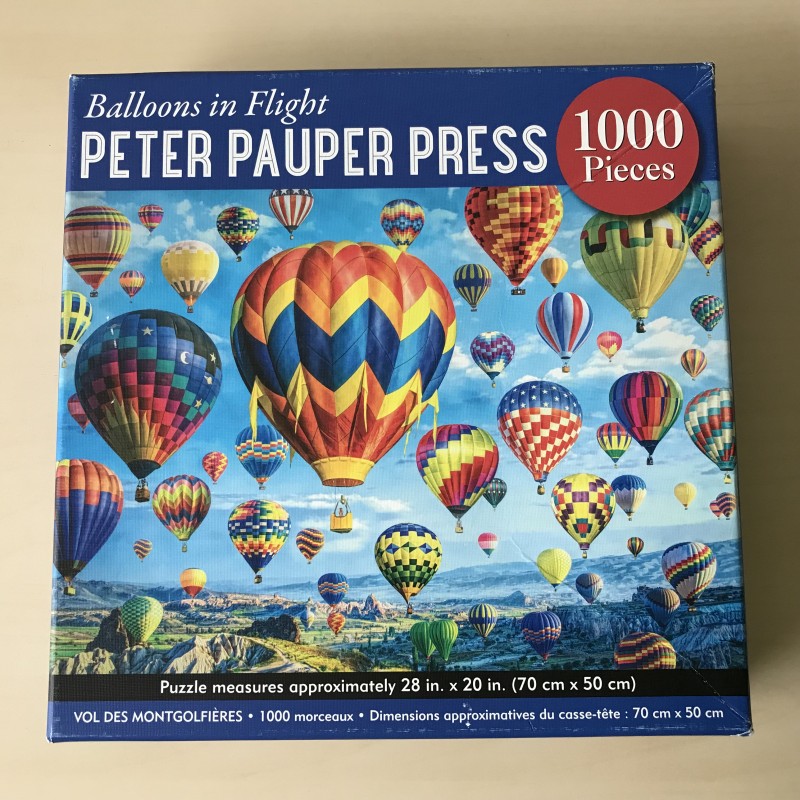 Peter Pauper. Balloons in Flight. 1000 stukjes.