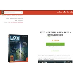 999 Games : Nieuw. Exit,  De verlaten hut.