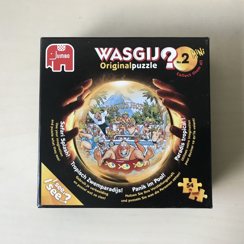 Mini Wasgij : nummer 2.  54 stukjes
