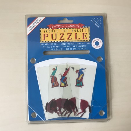 Cryptic classics Saddle the horses puzzel