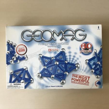 Geomag : 80 onderdelen.