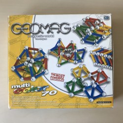 Geomag : 70 onderdelen.