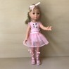 Popje, Ballerina : 36 cm. hoog