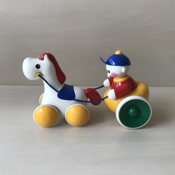 Tolo : Paard met jockey.