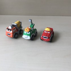 Tonka : 3 metalen autootjes.